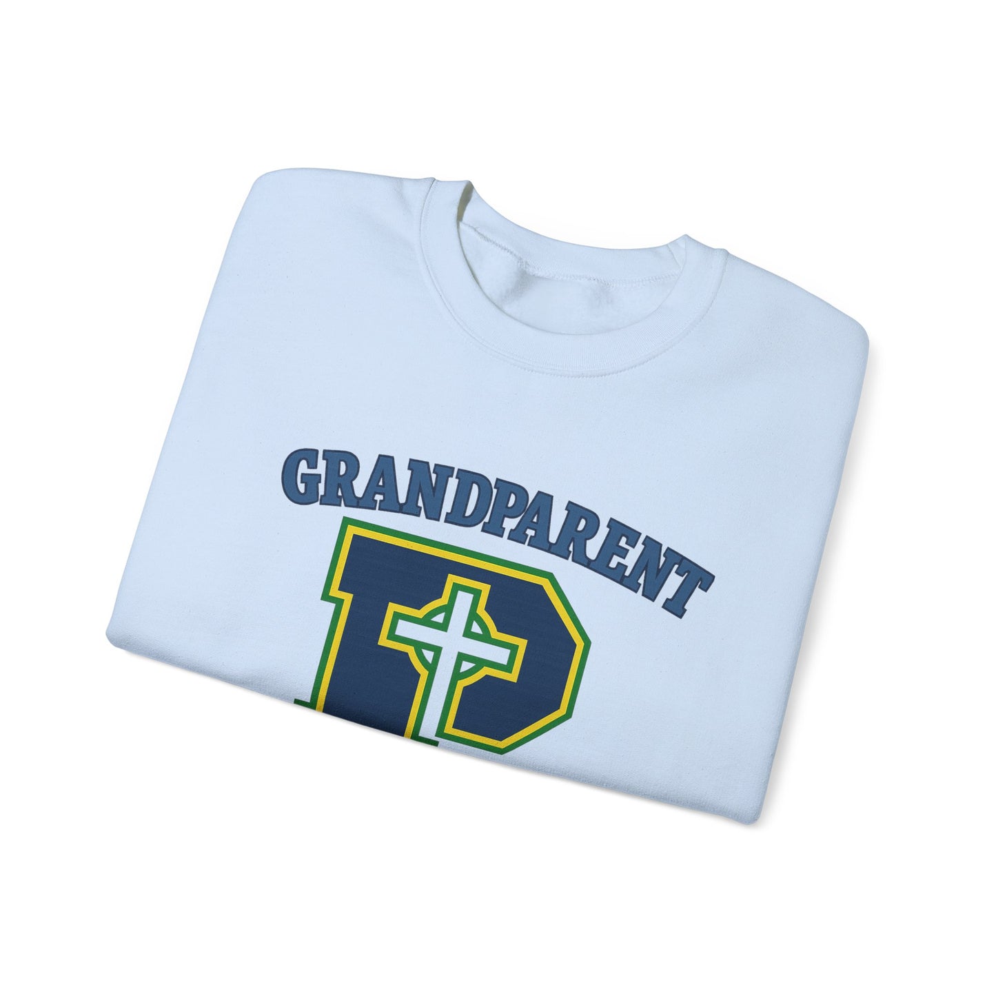 Grandparent P - Adult Casual Crewneck Sweatshirt