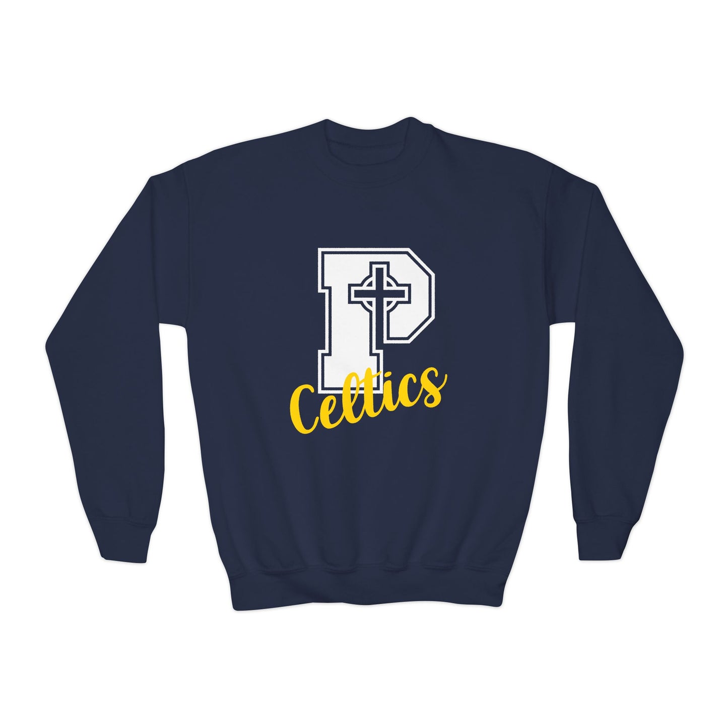Celtics P - Youth Crewneck Sweatshirt