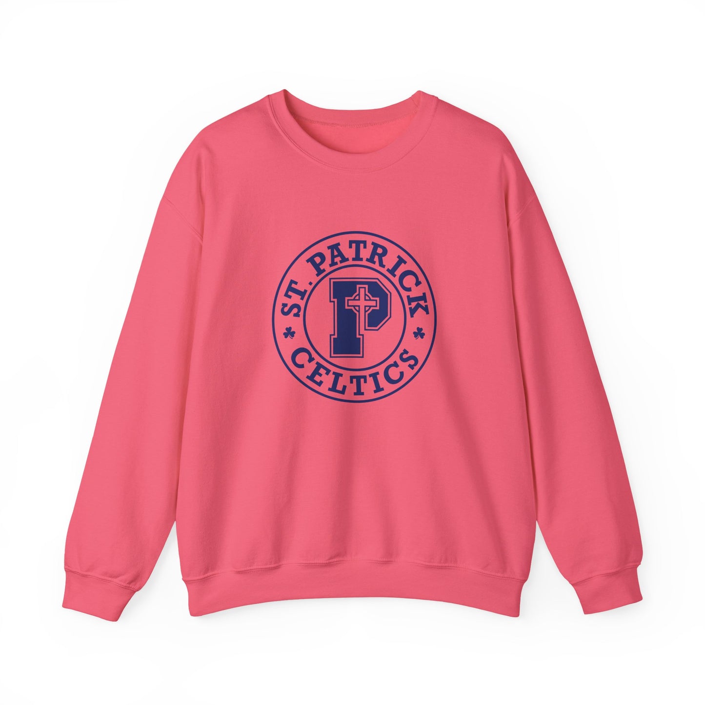 St Patricks Emblem - Adult Casual Crewneck Sweatshirt