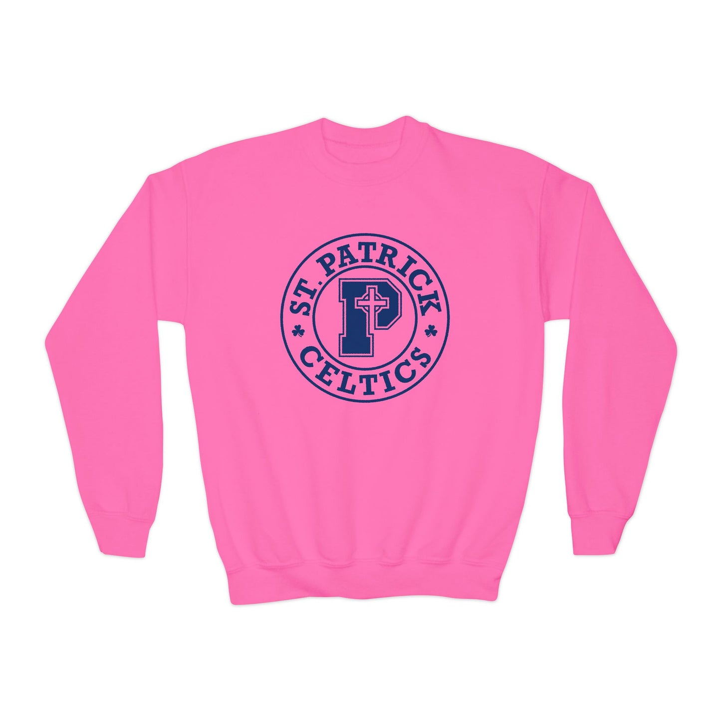 St Patricks Emblem - Youth Crewneck Sweatshirt