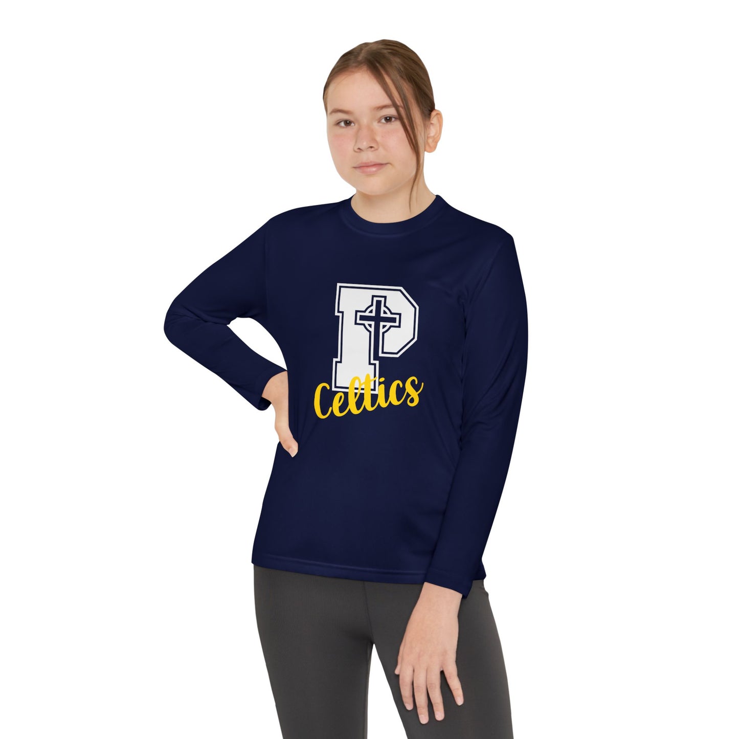 Celtics P - Youth Long Sleeve Competitor Tee