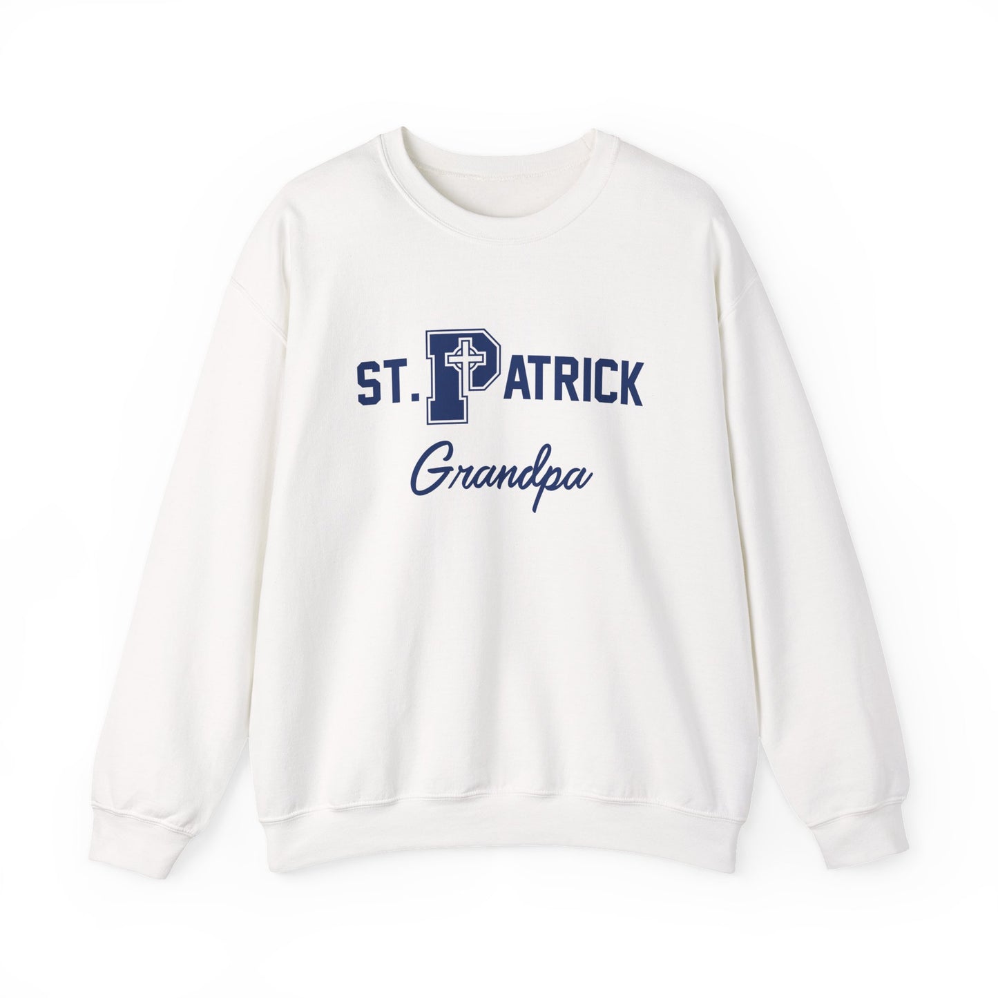 St Patrick Grandparent, Grandpa - Adult Casual Crewneck Sweatshirt