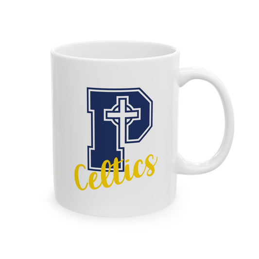 Celtics P - Ceramic Coffee Mug