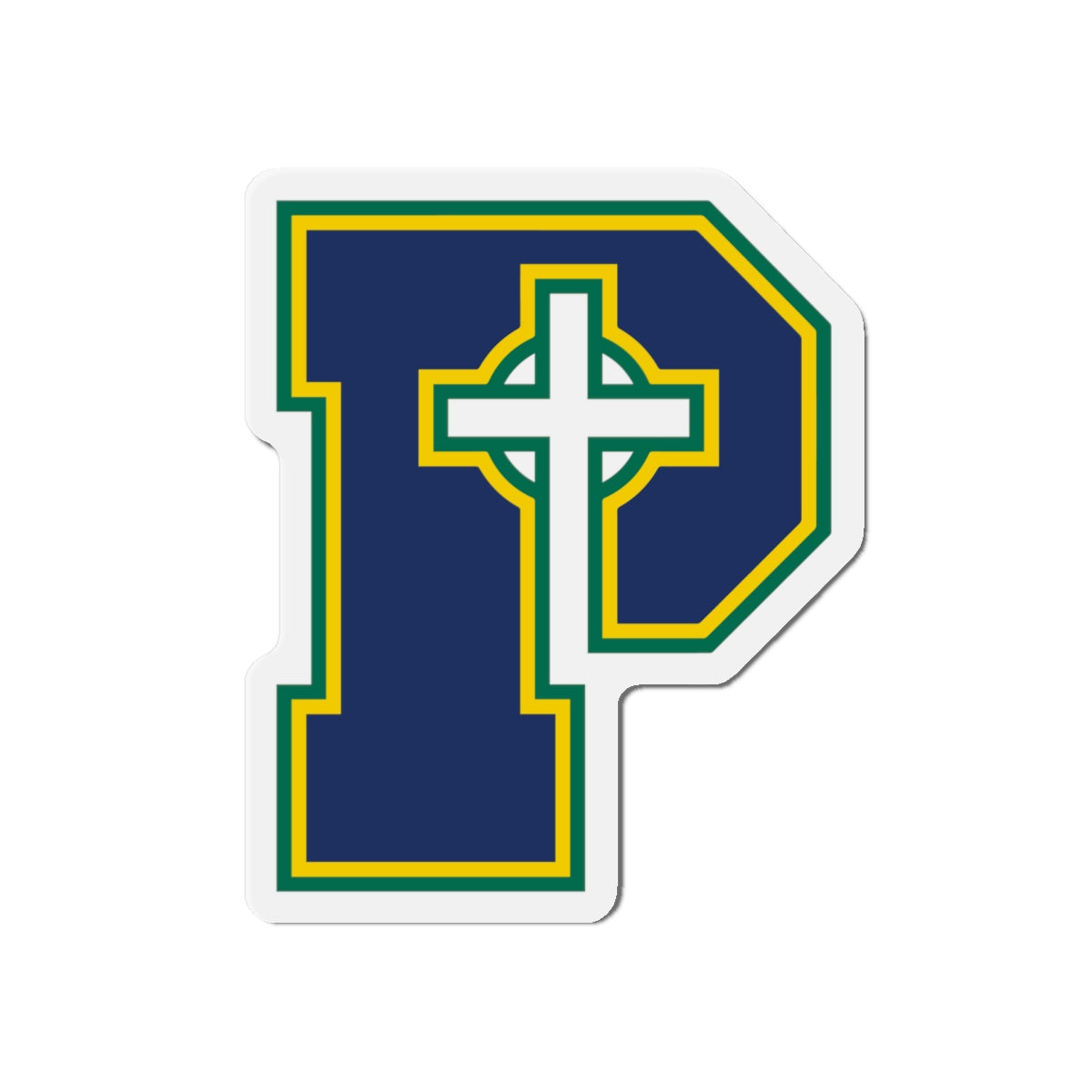 St Patricks Logo - Die-Cut Magnets