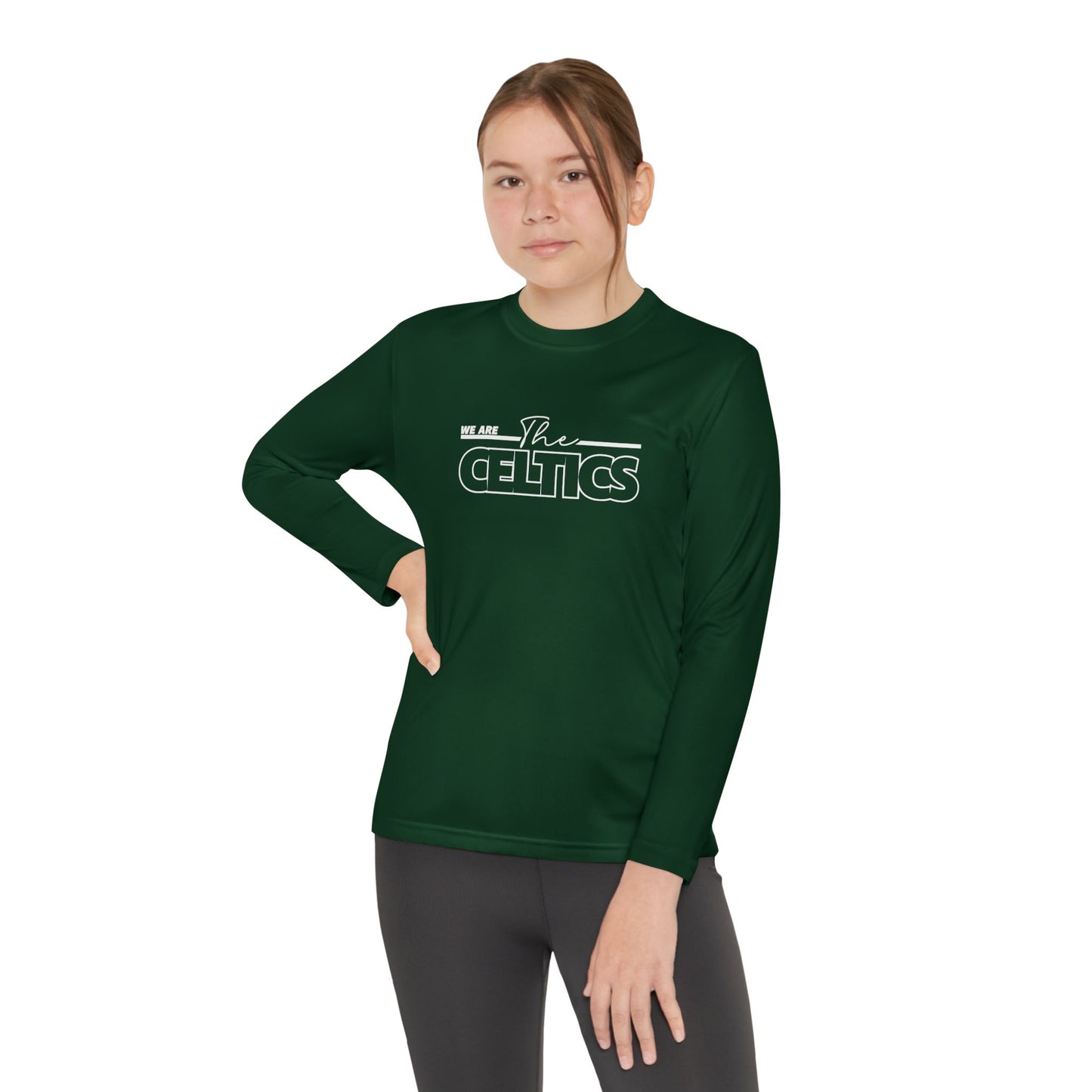 We Are The Celtics - Youth Long Sleeve Competitor Tee
