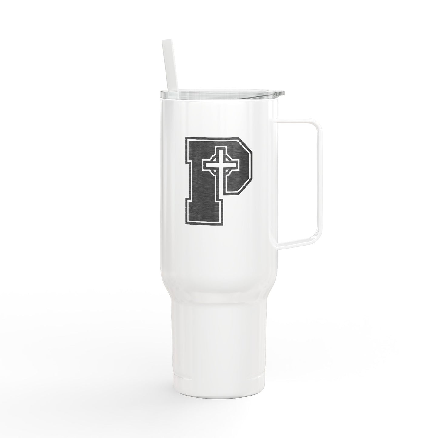 St Patricks Logo - 40oz Engraved Insulated Tumbler