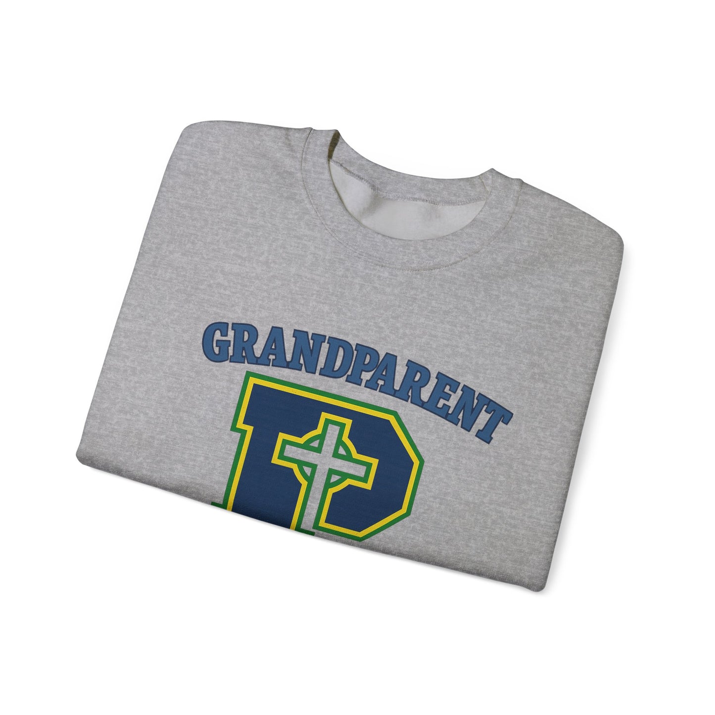 Grandparent P - Adult Casual Crewneck Sweatshirt