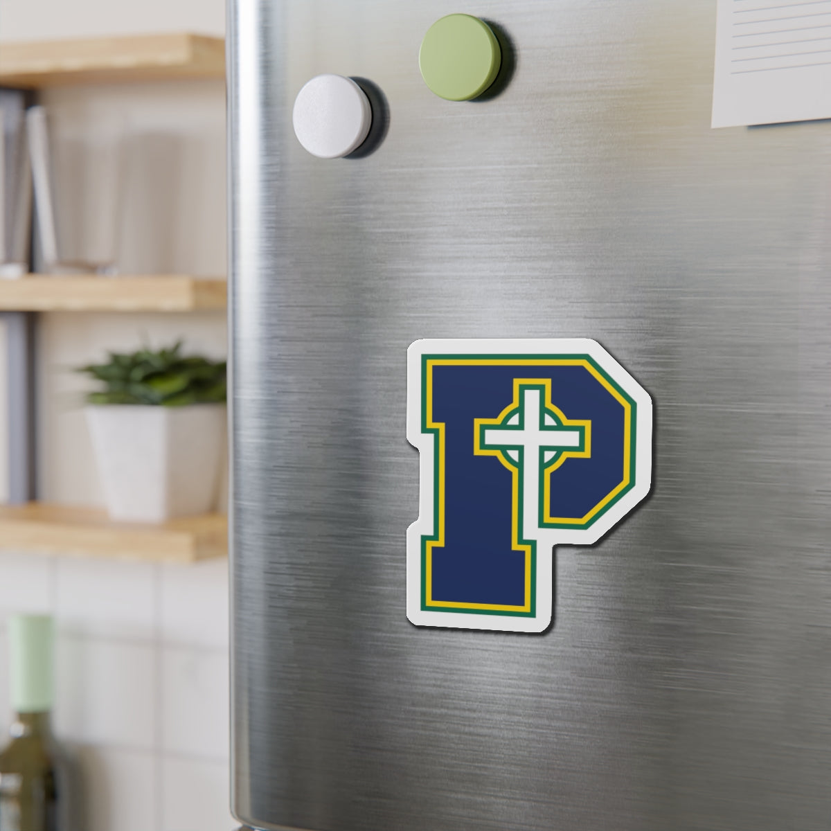 St Patricks Logo - Die-Cut Magnets
