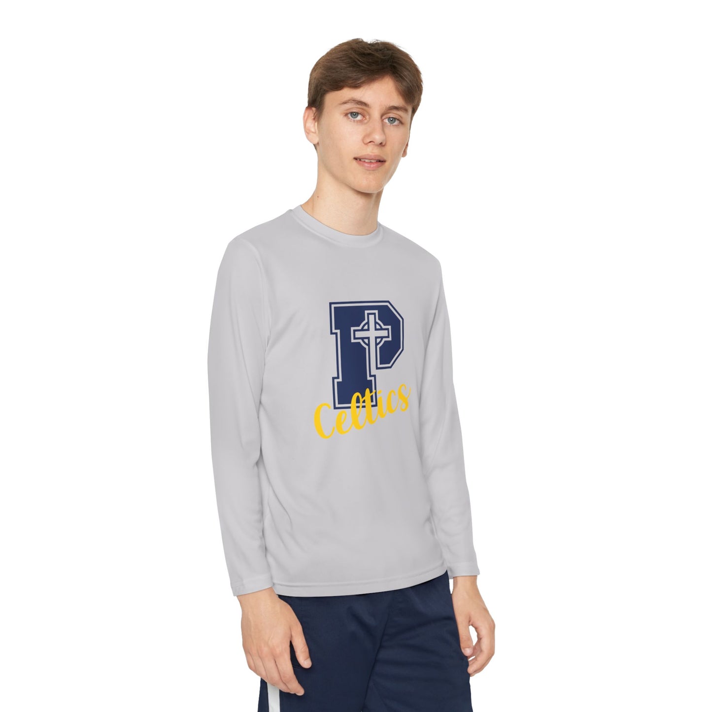 Celtics P - Youth Long Sleeve Competitor Tee