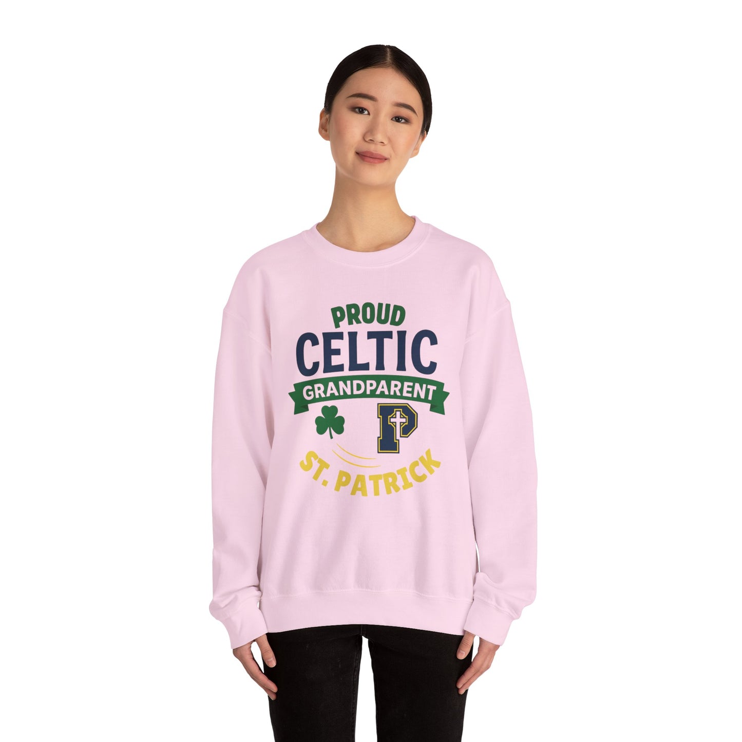 Celtic Grandparent - Adult Casual Crewneck Sweatshirt