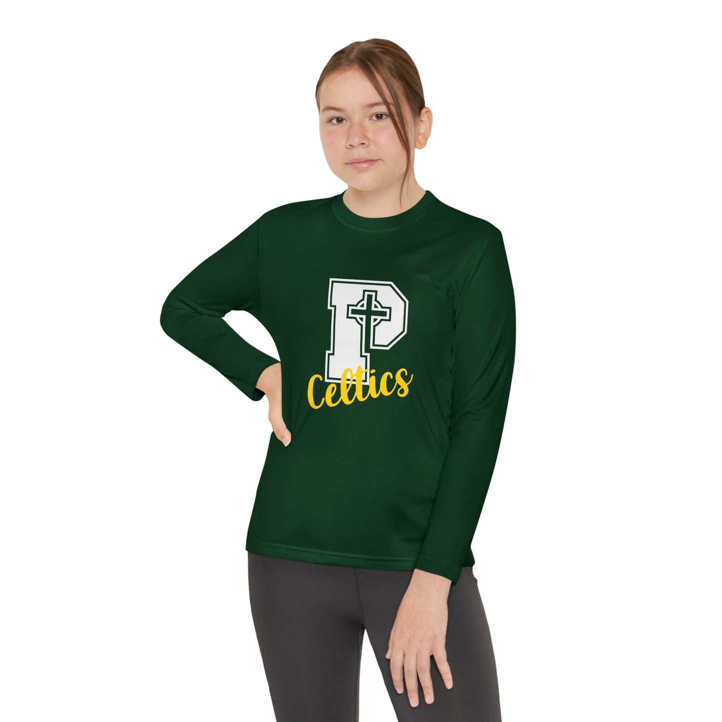 Celtics P - Youth Long Sleeve Competitor Tee