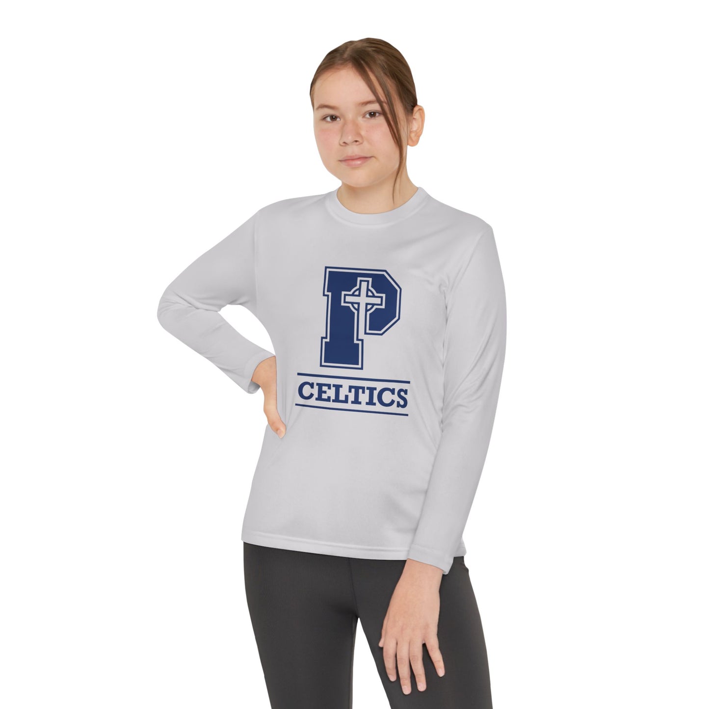 Celtics P - Youth Long Sleeve Competitor Tee