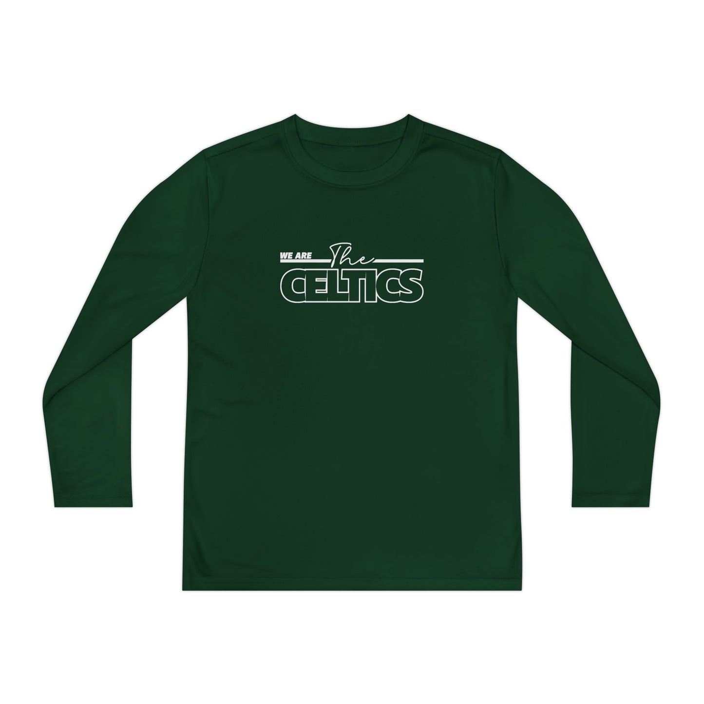We Are The Celtics - Youth Long Sleeve Competitor Tee