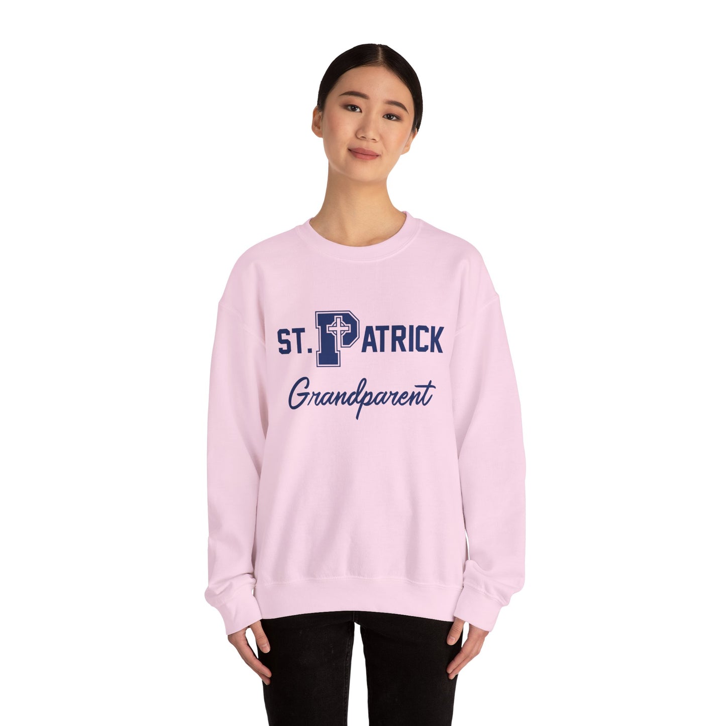 St Patrick Grandparent - Adult Casual Crewneck Sweatshirt