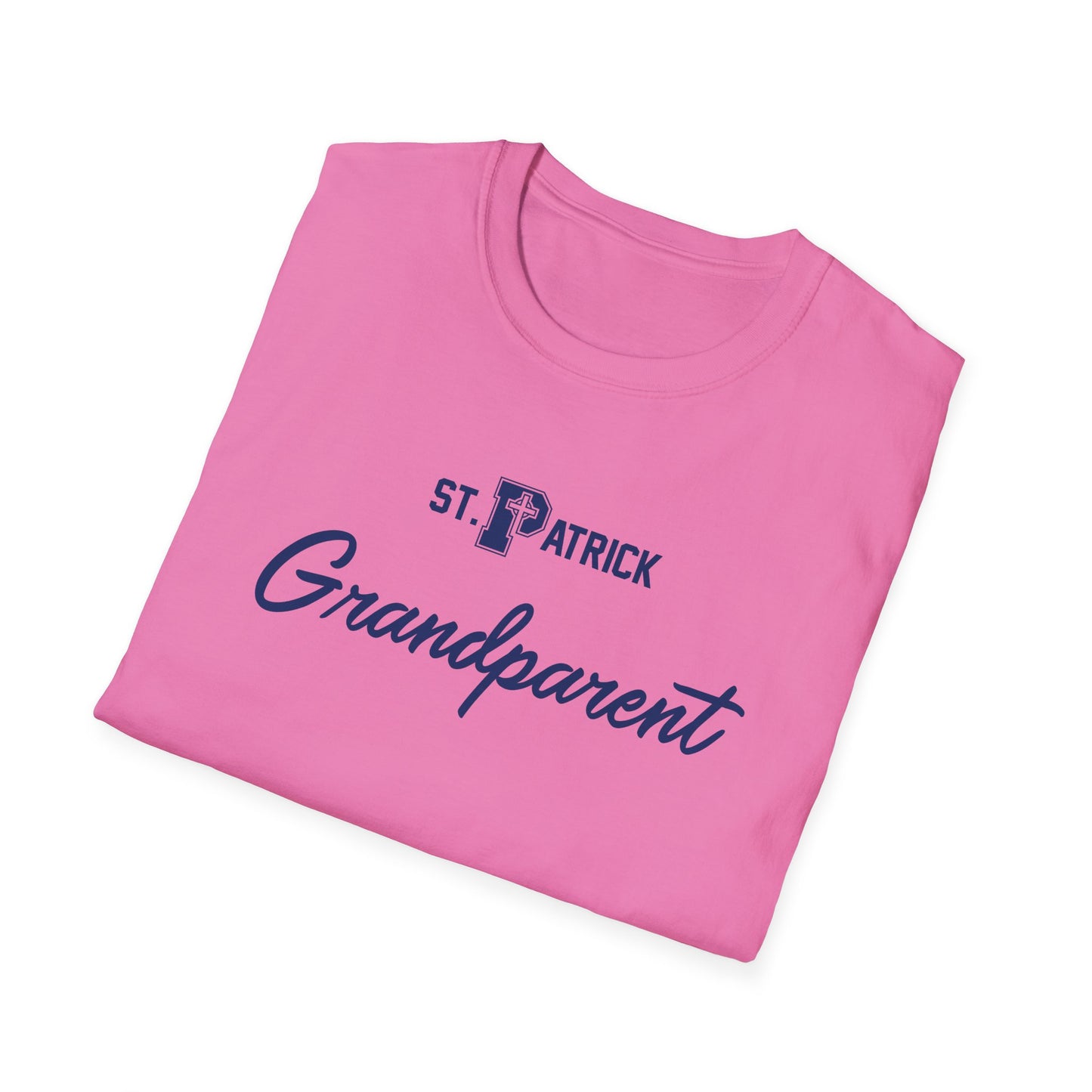 St Patrick Grandparent - Adult Cotton Softstyle T-Shirt