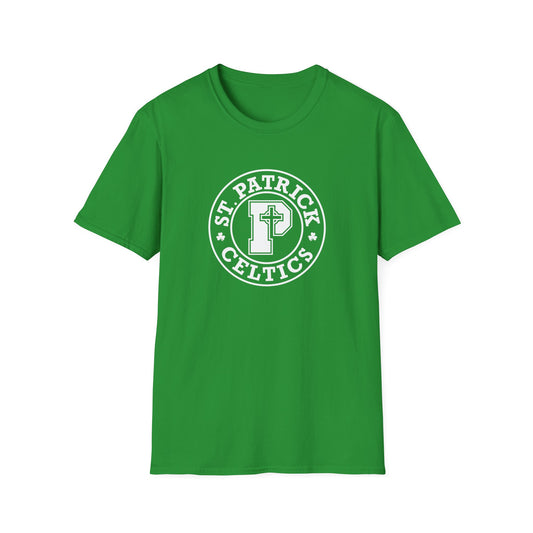 St Patricks Emblem - Adult Cotton Softstyle T-Shirt