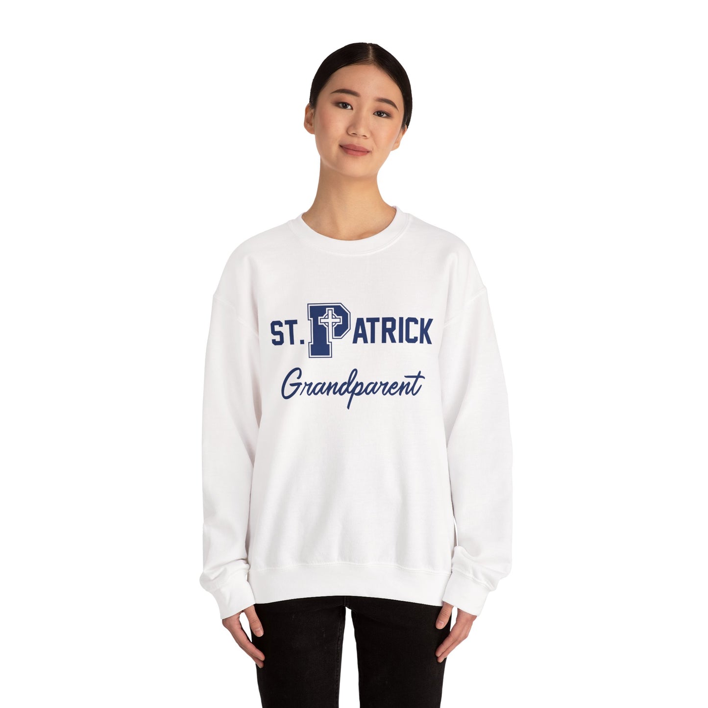 St Patrick Grandparent - Adult Casual Crewneck Sweatshirt