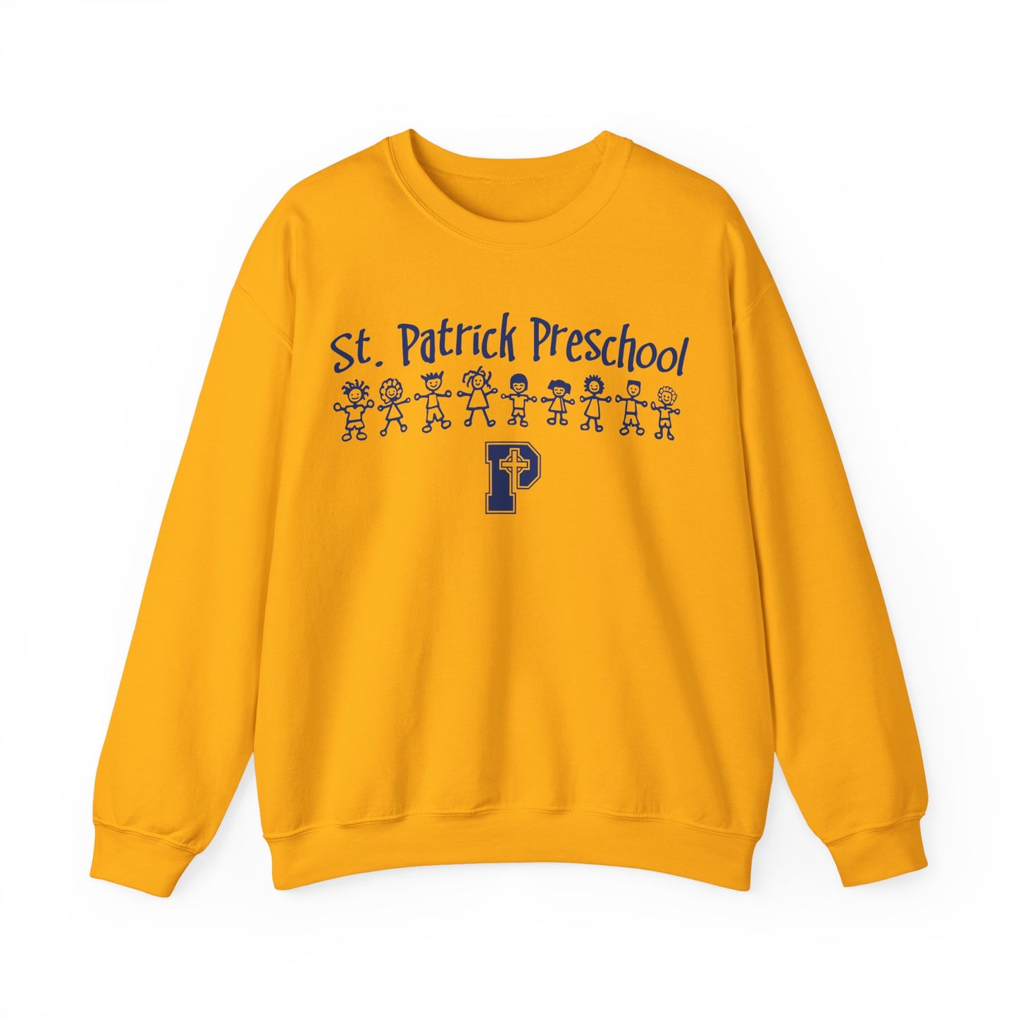 St Patricks Preschool - Adult Casual Crewneck Sweatshirt