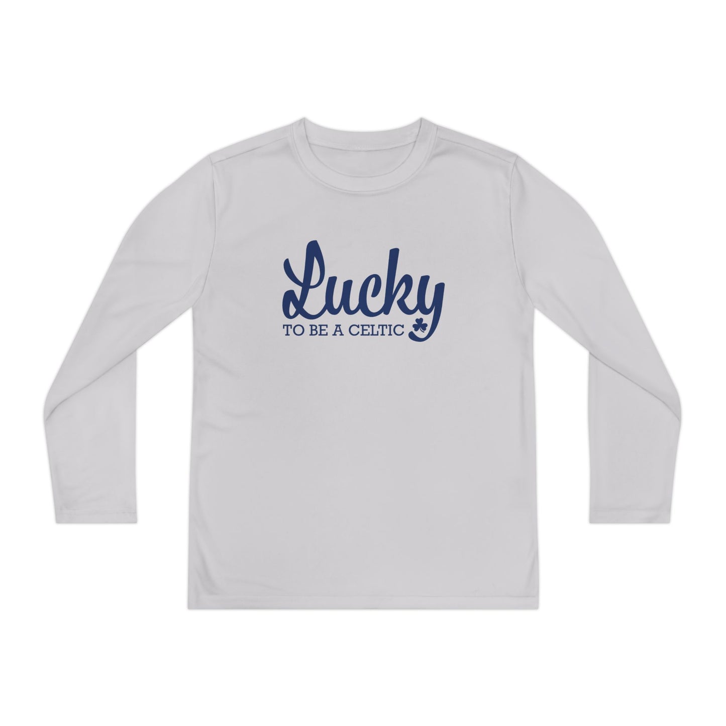 Lucky To Be A Celtic - Youth Long Sleeve Competitor Tee
