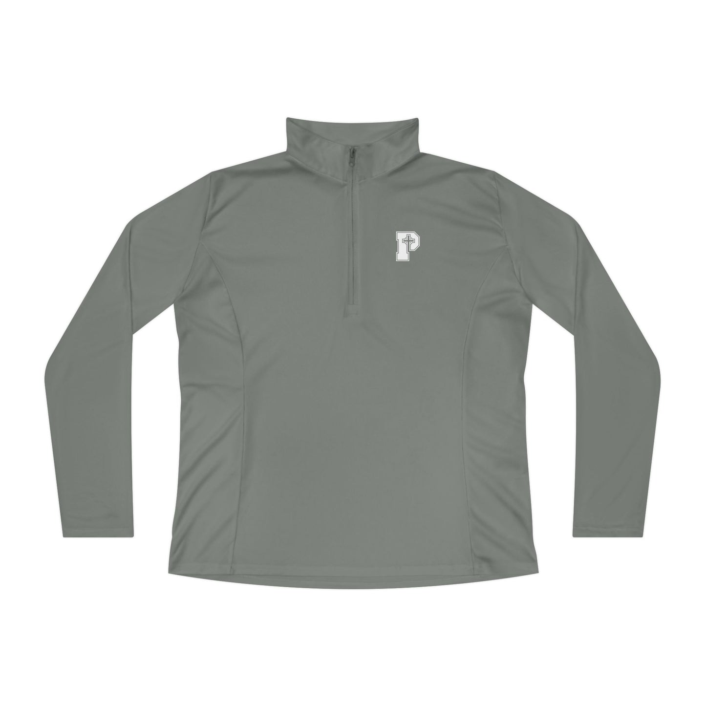 St Patricks Logo - Adult Ladies Quarter-Zip Pullover