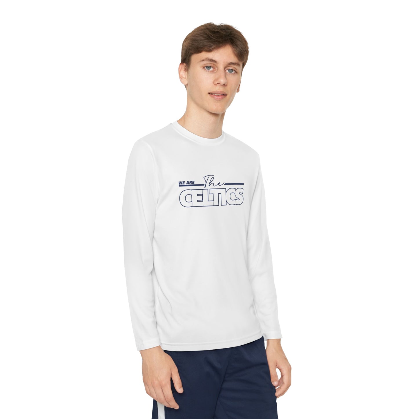 We Are The Celtics - Youth Long Sleeve Competitor Tee