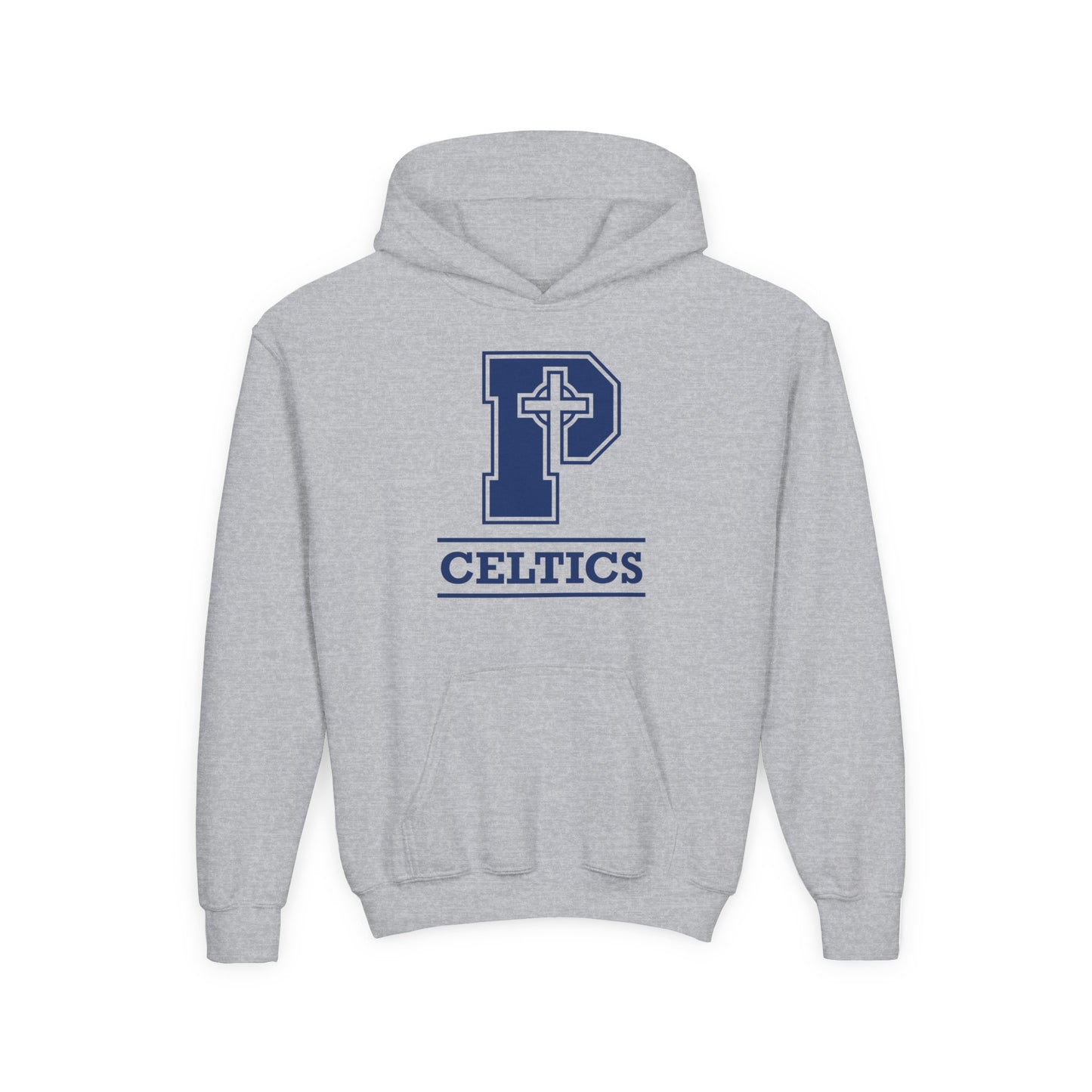 Celtics P - Youth Heavy Blend Hooded Sweatshirt