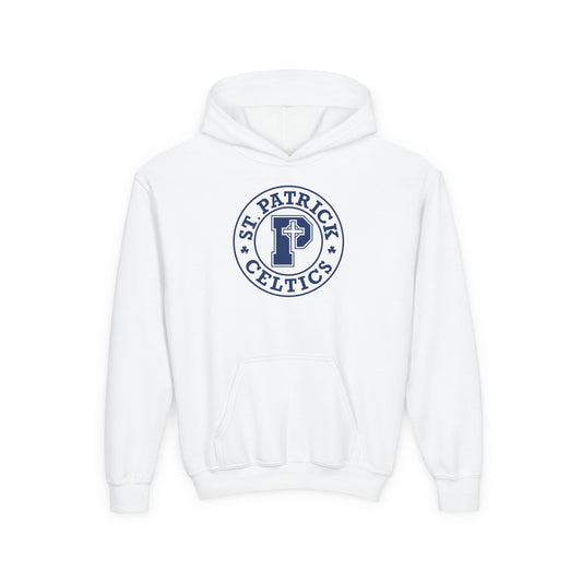 St Patricks Emblem - Youth Heavy Blend Hooded Sweatshirt