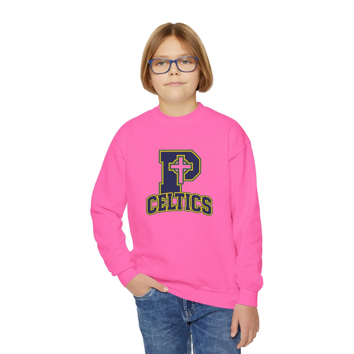 Arched Celtics - Youth Crewneck Sweatshirt