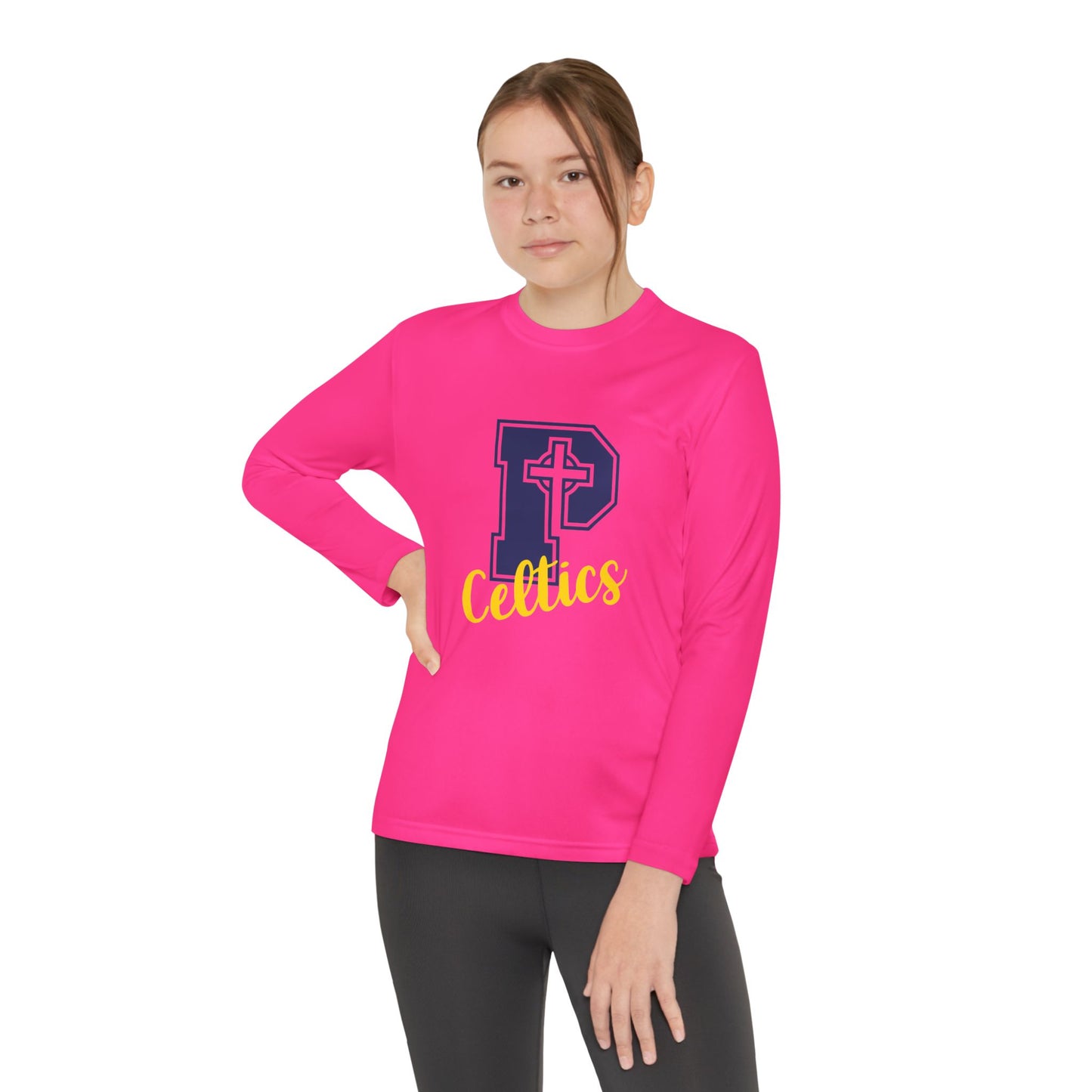 Celtics P - Youth Long Sleeve Competitor Tee