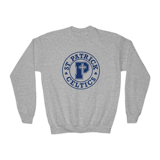 St Patricks Emblem - Youth Crewneck Sweatshirt