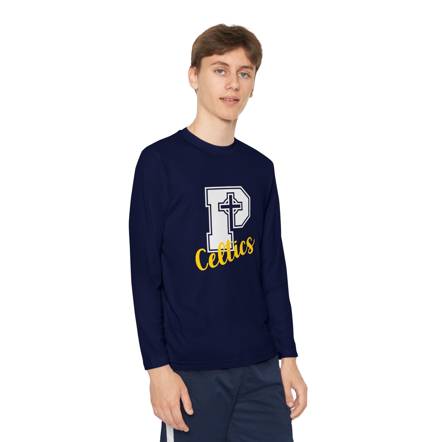 Celtics P - Youth Long Sleeve Competitor Tee