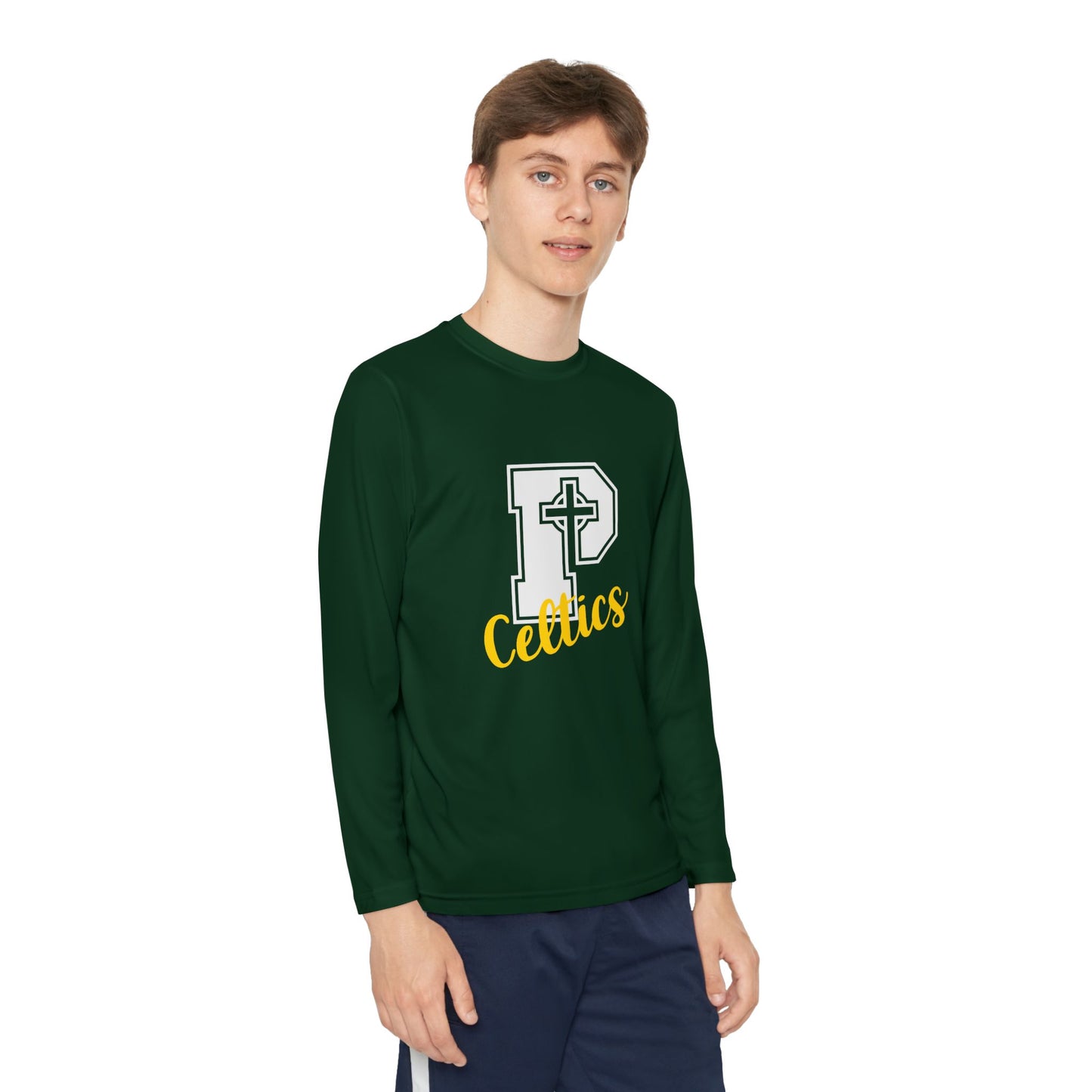 Celtics P - Youth Long Sleeve Competitor Tee