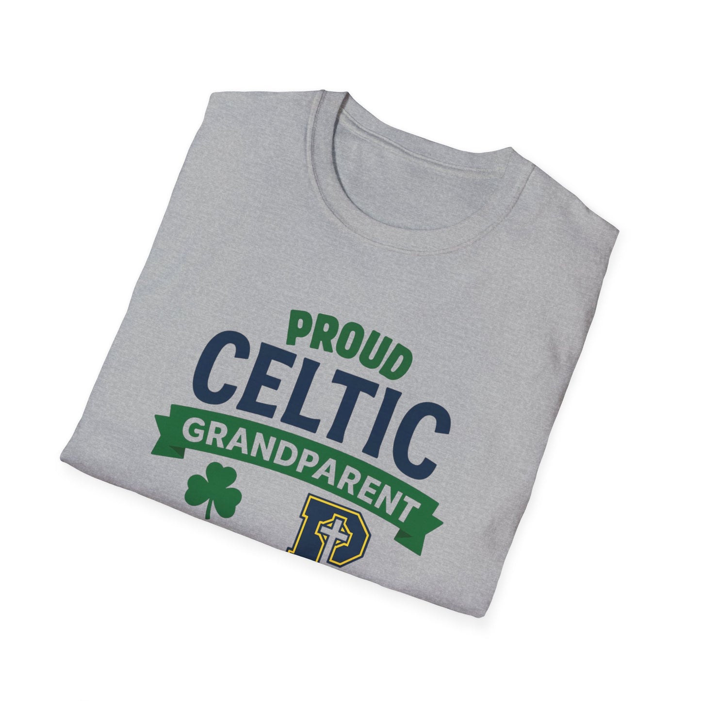 Celtic Grandparent - Adult Cotton Softstyle T-Shirt