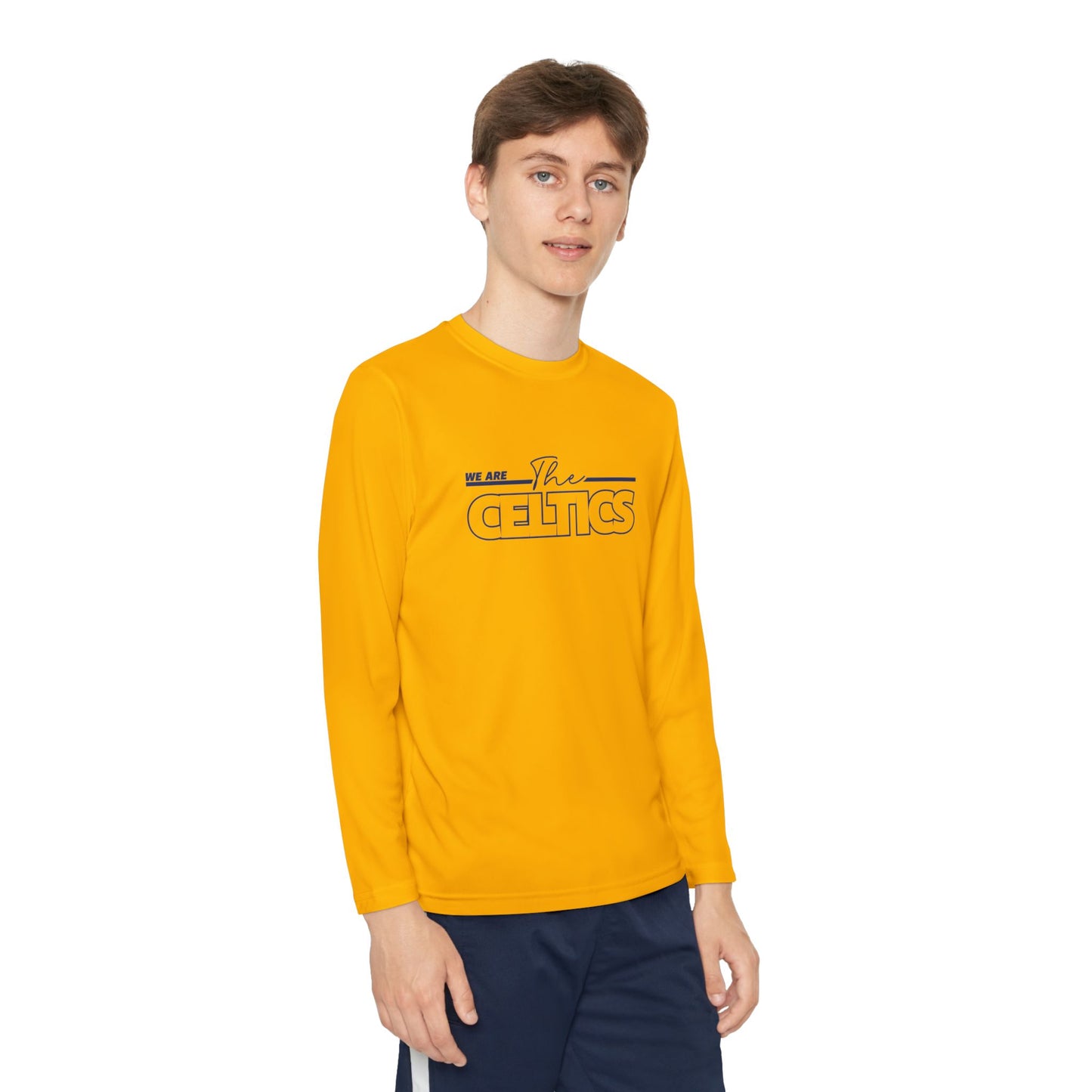 We Are The Celtics - Youth Long Sleeve Competitor Tee