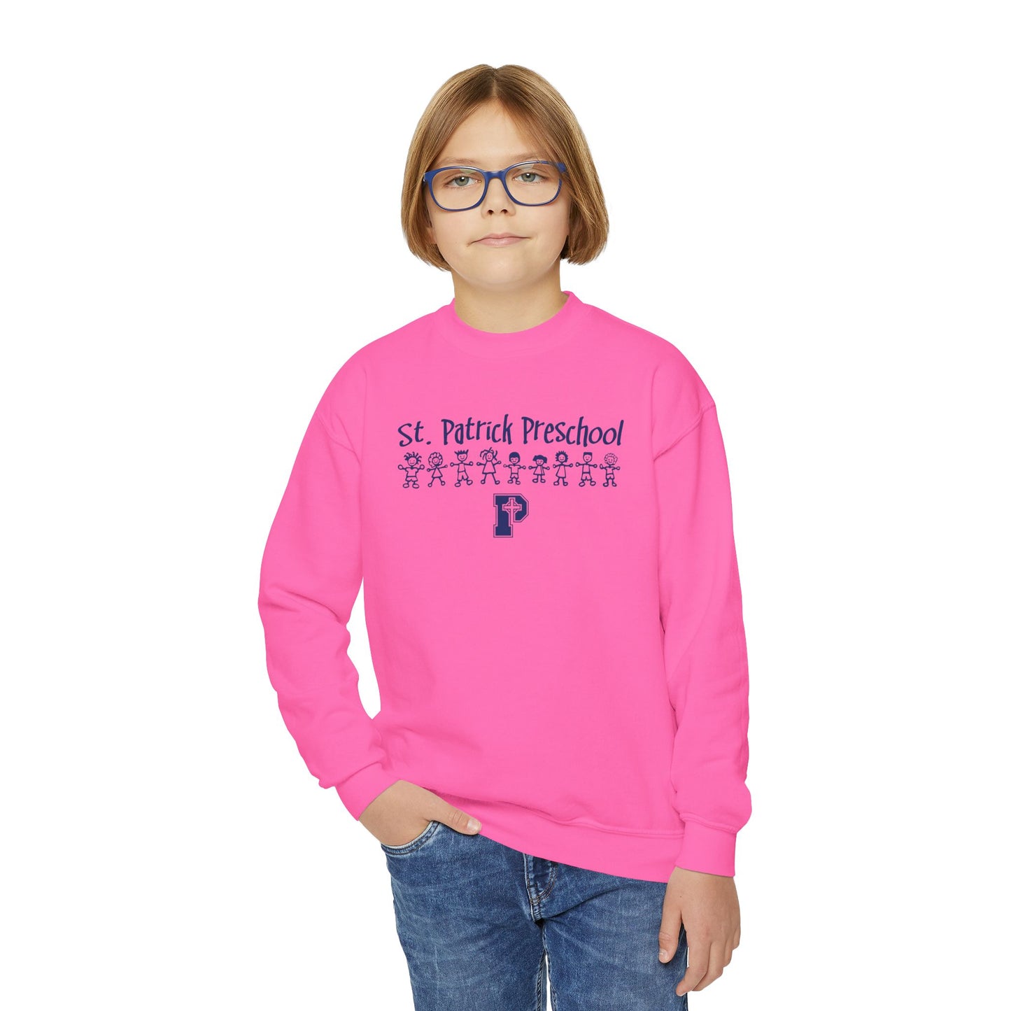 St. Patricks Preschool - Youth Crewneck Sweatshirt