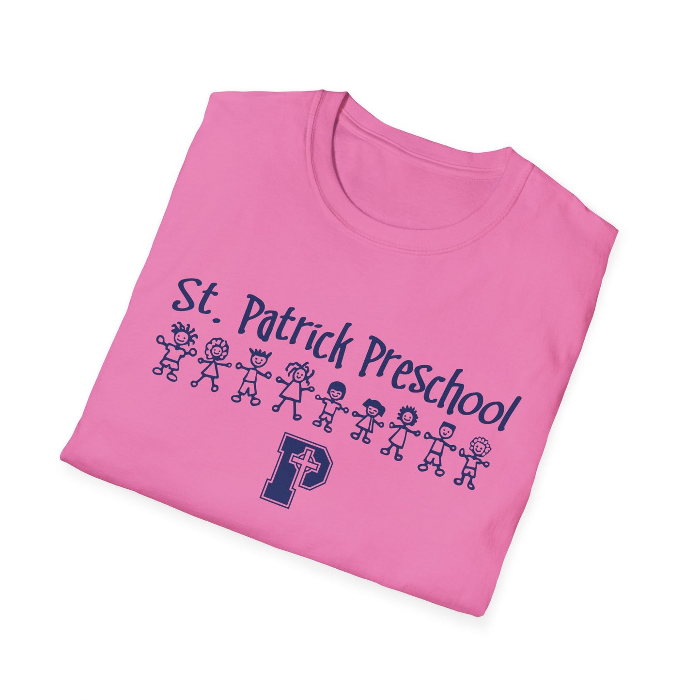 St Patricks Preschool - Adult Cotton Softstyle T-Shirt