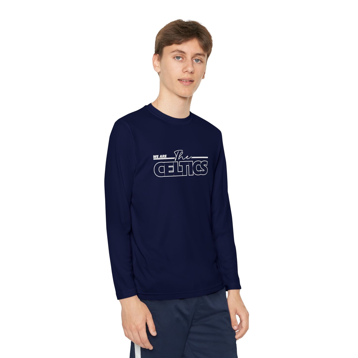 We Are The Celtics - Youth Long Sleeve Competitor Tee