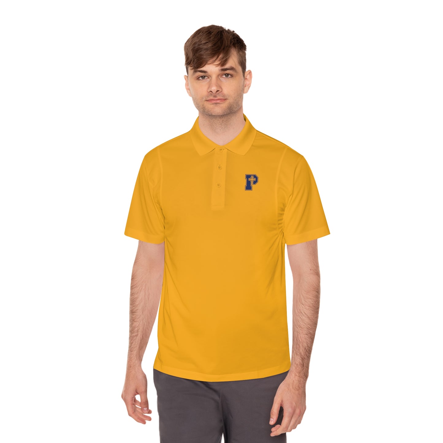 St Patricks Logo - Adult Men's Sport Polo Shirt