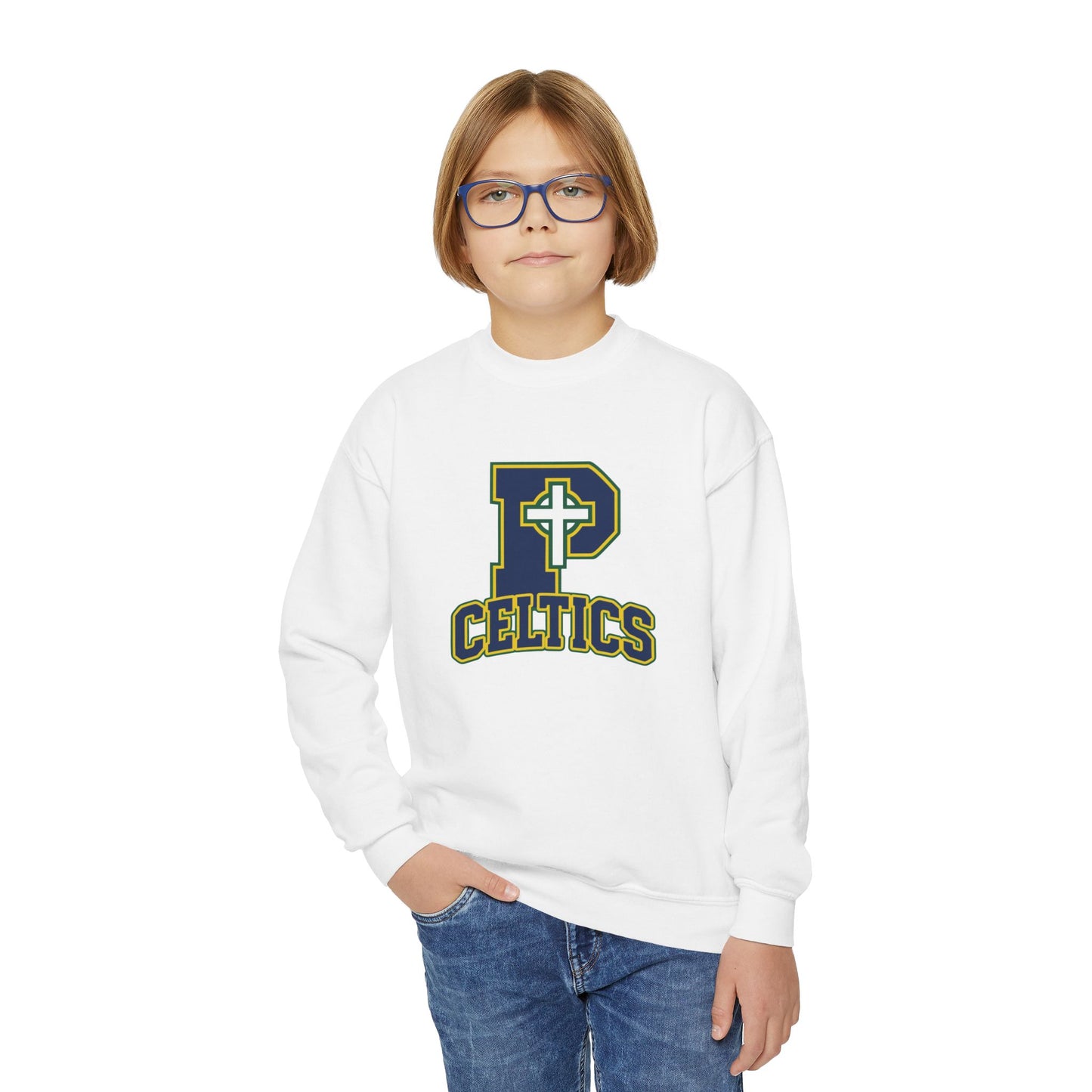 Arched Celtics - Youth Crewneck Sweatshirt