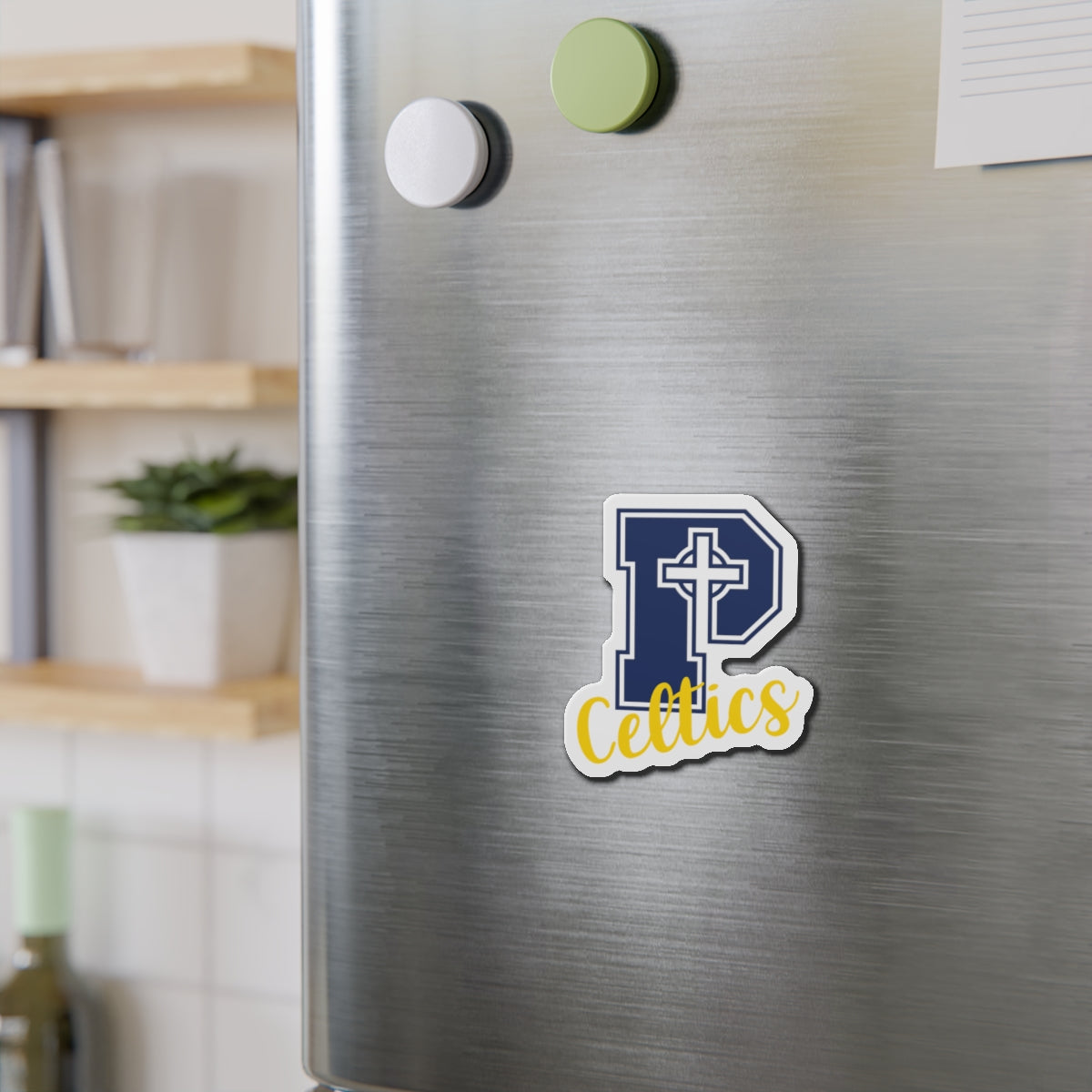 Celtics P - Die-Cut Magnets