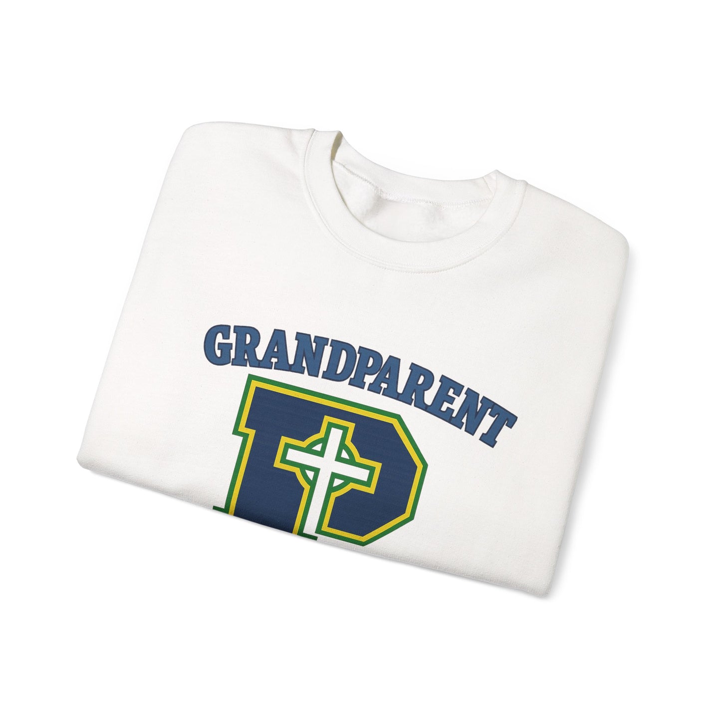 Grandparent P - Adult Casual Crewneck Sweatshirt
