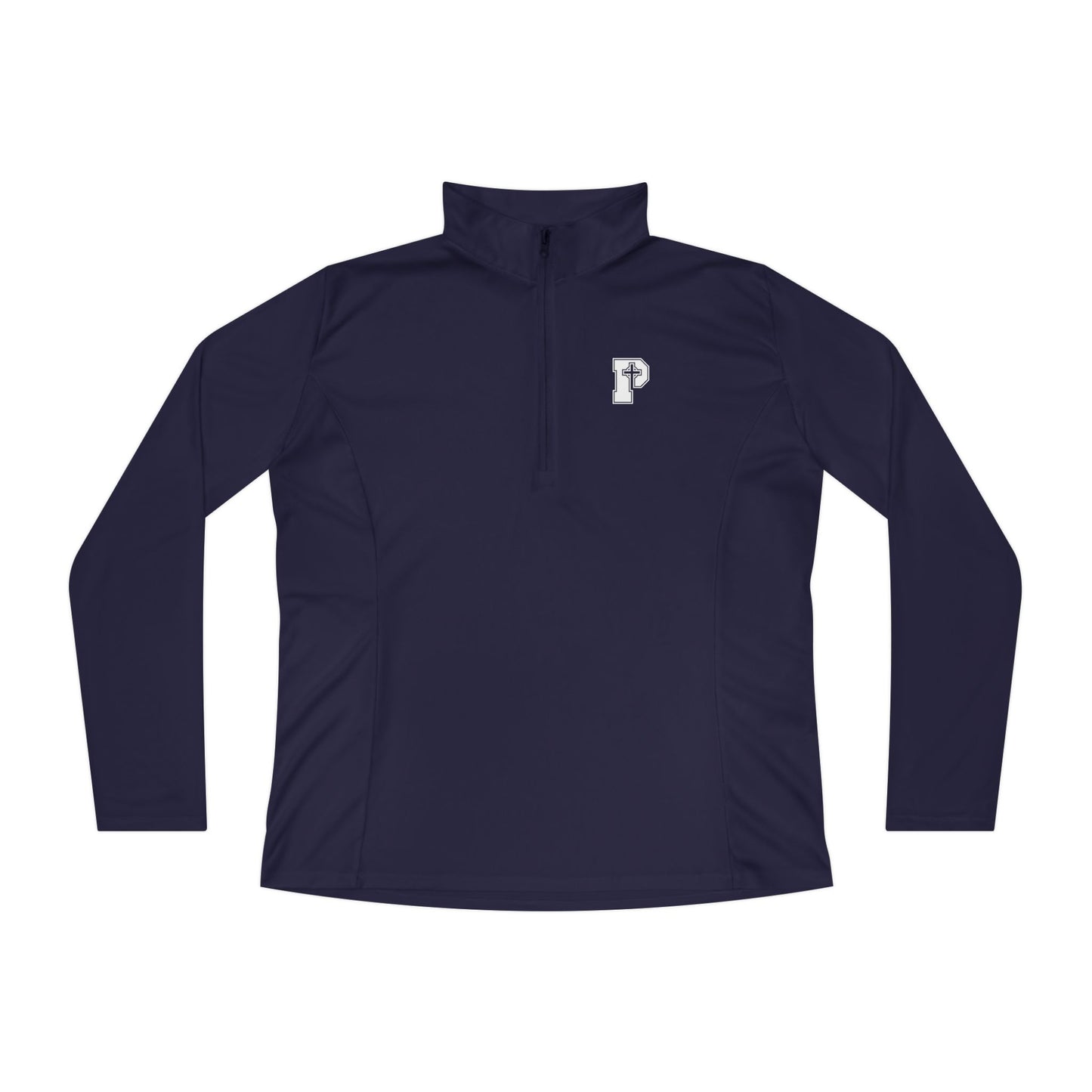 St Patricks Logo - Adult Ladies Quarter-Zip Pullover