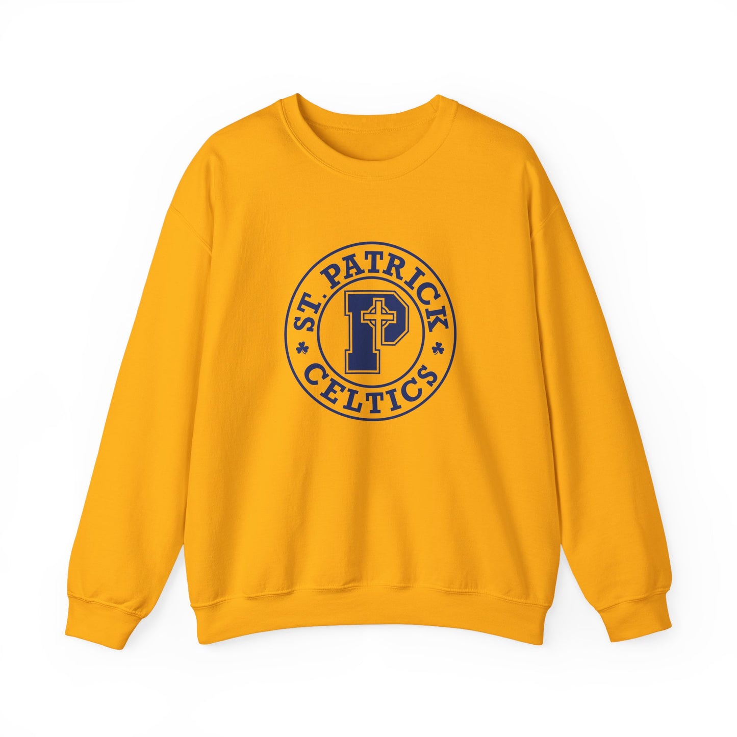 St Patricks Emblem - Adult Casual Crewneck Sweatshirt