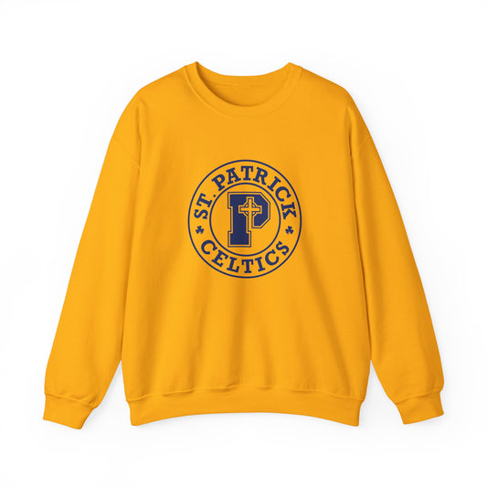 St Patricks Emblem - Adult Casual Crewneck Sweatshirt