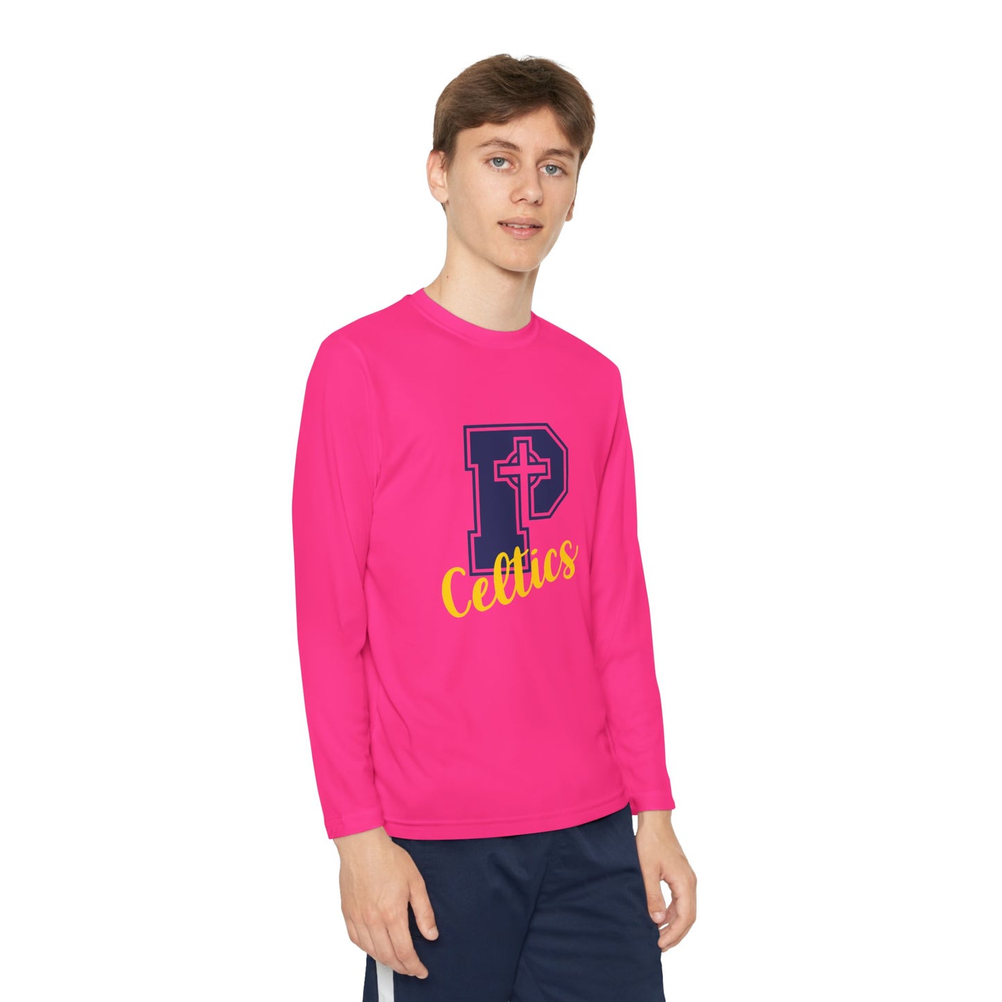 Celtics P - Youth Long Sleeve Competitor Tee