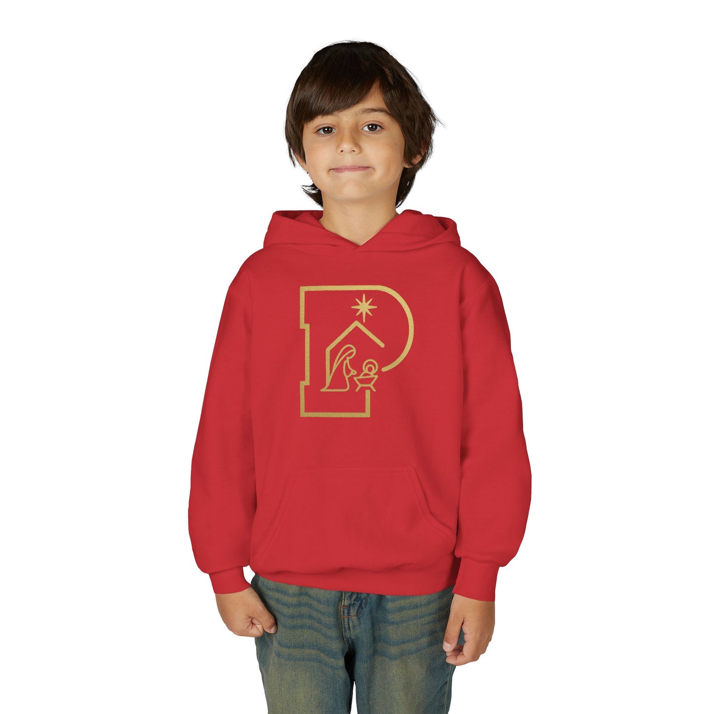 Nativity - Youth Heavy Blend Hooded Sweatshirt