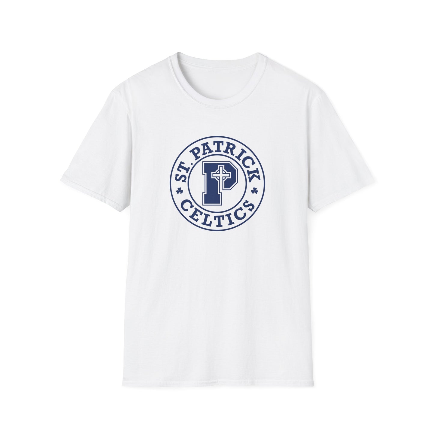 St Patricks Emblem - Adult Cotton Softstyle T-Shirt