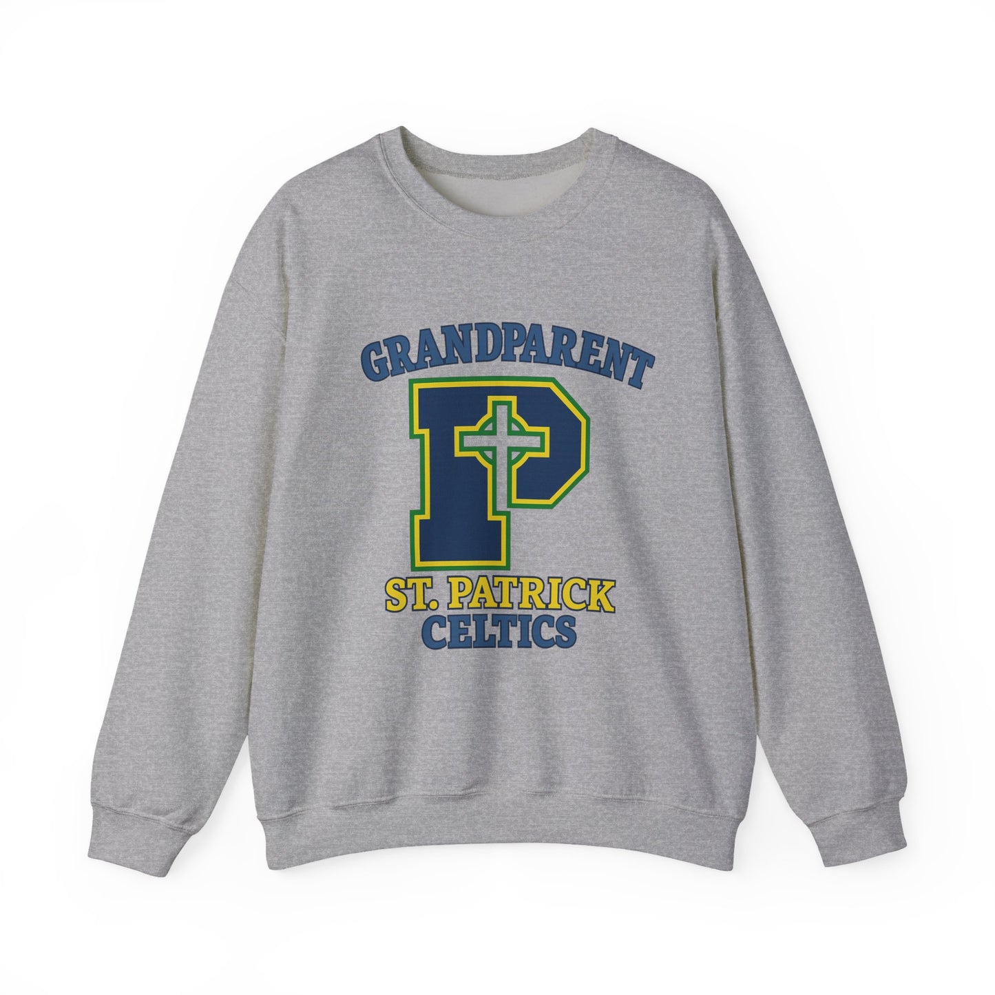 Grandparent P - Adult Casual Crewneck Sweatshirt