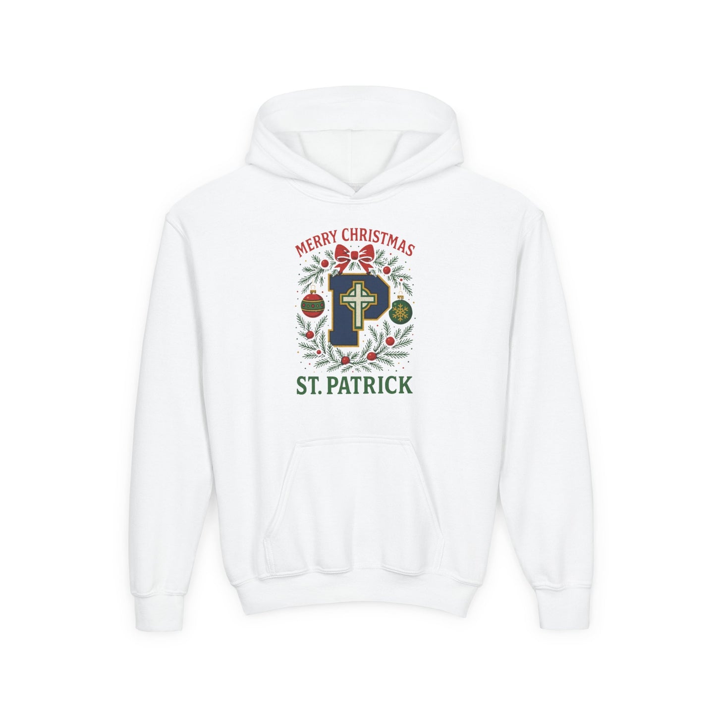 Merry Christmas - Youth Heavy Blend Hooded Sweatshirt