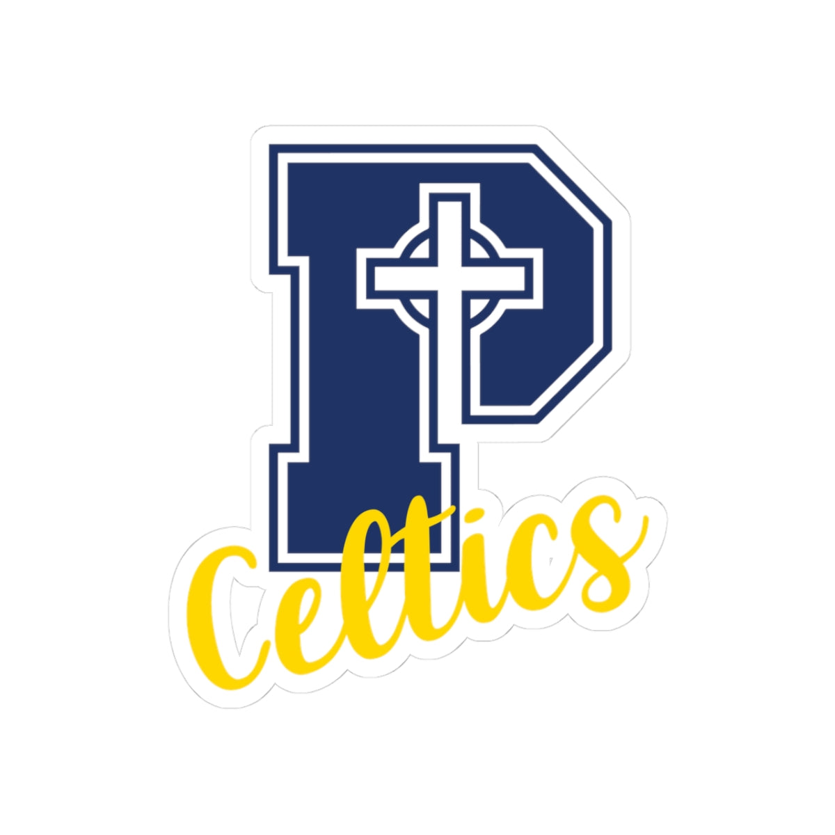 Celtics P - Kiss-Cut Stickers